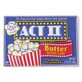 Act II Microwave Popcorn, Butter, 2.75 oz Bag, 36/Carton (342798)