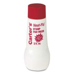 Carter's Neat-Flo Stamp Pad Inker, 2 oz, Red (166801)