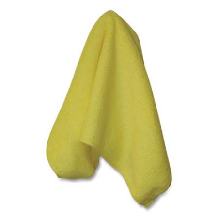 Impact Premium Weight Microfiber Dry Cloths, 16 x 16, Yellow, 12/Pack (810788)