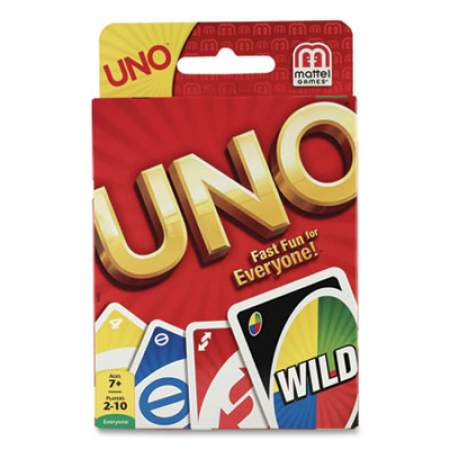 Mattel UNO Card Game, Ages 7 and Up, 108 Cards (1903692)