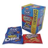 Nabisco Mini Variety Pack Cookies, 1 oz, Mini Chips Ahoy, Mini Oreos, Nutter Butter Bites, 48/Carton (885304)