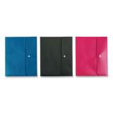 Pendaflex Two Pocket Folders, Poly, Letter, Blue, Black, Pink, 3/Pack (1061125)