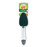 Soap-Dispensing Dishwand, 2.5 x 9.5, Yellow/Green, 4/Carton (6504)