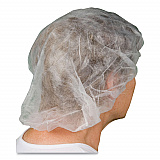 BC Series Bouffant Caps, Polypropylene, 21", White, 1,000/Carton (BC21)