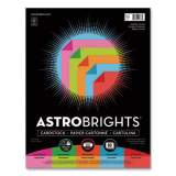 Astrobrights Double-Color Card Stock, 70lb, Assorted Colors, 8.5 x 11, 80/Pack (91668)