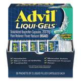 Advil Liqui-Gels, Two-Pack, 50 Packs/Box (BXAVLQG50BX)