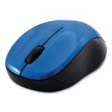 Verbatim Silent Wireless Blue LED Mouse, 2.4 GHz Frequency/32.8 ft Wireless Range, Left/Right Hand Use, Blue (99770)