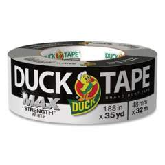 Duck MAX Duct Tape, 3" Core, 1.88" x 35 yds, White (240866)