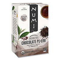Organic Tea, Chocolate Puerh, 1.13 oz Filterbag, 16/Box (10360)