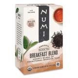 Numi Organic Teas and Teasans, 1.4 oz, Breakfast Blend, 18/Box (10220)