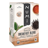 Organic Teas and Teasans, 1.4 oz Filterbag, Breakfast Blend, 18/Box (10220)