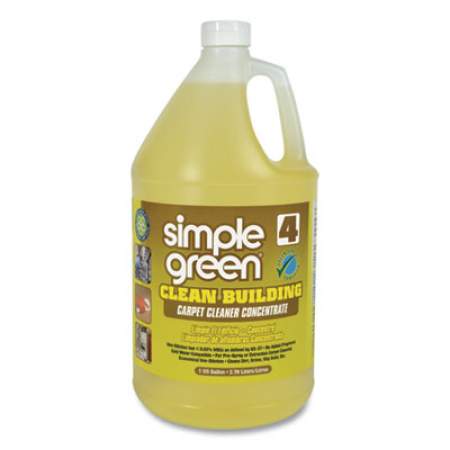Simple Green Clean Building Carpet Cleaner Concentrate, Unscented, 1gal Bottle (11201CT)