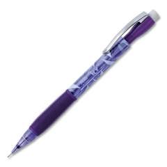 Pentel Icy Mechanical Pencil, 0.7 mm, HB (#2.5), Black Lead, Transparent Violet Barrel, Dozen (AL27TV)