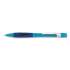 Pentel Quicker Clicker Mechanical Pencil, 0.5 mm, HB (#2.5), Black Lead, Transparent Blue Barrel (PD345TC)