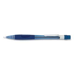 Pentel Quicker Clicker Mechanical Pencil, 0.7 mm, HB (#2.5), Black Lead, Transparent Blue Barrel (PD347TC)
