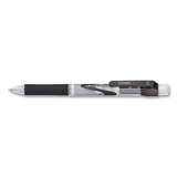 Pentel .e-Sharp Mechanical Pencil, 0.5 mm, HB (#2.5), Black Lead, Black Barrel, Dozen (AZ125A)