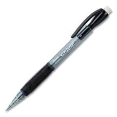 Pentel Champ Mechanical Pencil, 0.5 mm, HB (#2.5), Black Lead, Translucent Gray Barrel, Dozen (AL15A)