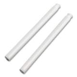 Clic Eraser Refills for Pentel Clic Erasers, Cylindrical Rod, White, 2/Pack (ZER2)