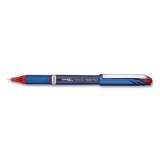 Pentel EnerGel NV Gel Pen, Stick, Fine 0.5 mm Needle Tip, Red Ink, Red Barrel, Dozen (BLN25B)