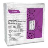 Cascades PRO Select Dinner Napkins, 2-Ply, White, 16 x 15.5, 150/Pack, 20/Carton (N211)