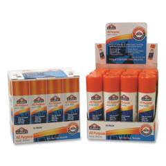 Elmer's Washable School Glue Sticks, 0.24 oz, Applies and Dries Clear (406335)
