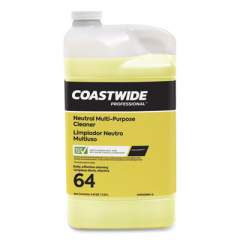 Coastwide Professional Neutral Multi-Purpose Cleaner 64 Eco-ID Concentrate for ExpressMix Systems, Citrus Scent, 110 oz Bottle, 2/Carton (24323029)