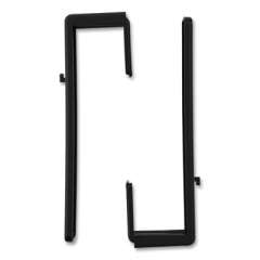 TRU RED Over-the-Wall Cubicle File Hangers, Black, 2/Pack (24380792)