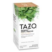 Tazo Tea Bags, Refresh Mint, 1 oz, 24/Box (149902)