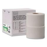 Boardwalk TrapEze Disposable Dusting Sheets, 5" x 125 ft, White, 250 Sheets/Roll, 2 Rolls/Carton (582505)