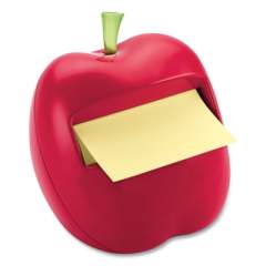 Post-it Pop-up Notes Apple-Shaped Dispenser for 3 x 3 Self-Stick Pads, Red (APL330)