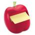 Post-it Pop-up Notes Apple-Shaped Dispenser for 3 x 3 Self-Stick Pads, Red (922552)