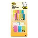 Post-it Prioritization Flags Combo Pack, 0.5" and 1", Assorted Colors, 320/Pack (2148362)