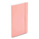 Poppin Medium Softcover Notebook, 1 Subject, Narrow Rule, Blush Cover, 8.25 x 5, 192 Sheets (104451)