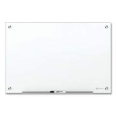 Quartet Brilliance Glass Dry-Erase Boards, 48 x 48, White Surface (G24848W)