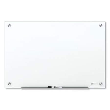Quartet Brilliance Glass Dry-Erase Boards, 72 x 48, White Surface (G27248W)