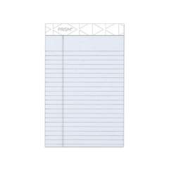 TOPS Prism + Colored Writing Pads, Narrow Rule, 50 Pastel Gray 5 x 8 Sheets, 12/Pack (63060)