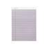 TOPS Prism + Colored Writing Pads, Wide/Legal Rule, 50 Pastel Orchid 8.5 x 11.75 Sheets, 12/Pack (63140)