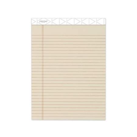 TOPS Prism + Colored Writing Pads, Wide/Legal Rule, 50 Pastel Ivory 8.5 x 11.75 Sheets, 12/Pack (63130)