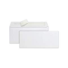 Quality Park Redi-Strip Envelope, #10, Commercial Flap, Redi-Strip Closure, 4.13 x 9.5, White, 500/Box (69022)