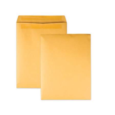 Quality Park Redi-Seal Catalog Envelope, #13 1/2, Cheese Blade Flap, Redi-Seal Closure, 10 x 13, Brown Kraft, 250/Box (43762)
