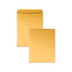 Quality Park Redi-Seal Catalog Envelope, #15 1/2, Cheese Blade Flap, Redi-Seal Closure, 12 x 15.5, Brown Kraft, 100/Box (44067)