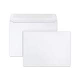 Quality Park Open-Side Booklet Envelope, #10 1/2, Cheese Blade Flap, Gummed Closure, 9 x 12, White, 250/Box (37682)