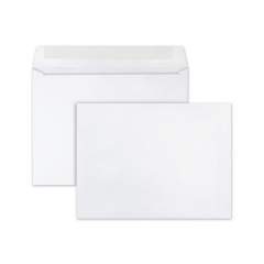 Quality Park Open-Side Booklet Envelope, #10 1/2, Cheese Blade Flap, Gummed Closure, 9 x 12, White, 250/Box (37682)