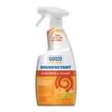 Gonzo Disinfectant Deodorizer and Cleaner, Citrus Scent, 24 oz Spray Bottle, 6/Carton (1042CT)