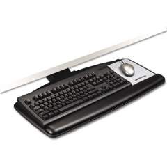 3M Easy Adjust Keyboard Tray, Standard Platform, 23" Track, Black (AKT90LE)