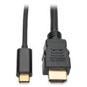 Tripp Lite USB Type C to HDMI Cable, 6 ft, Black (U444006H)