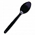 Cutlery for Cutlerease Dispensing System, Mediumweight Spoon, Plastic, Black, 960/Box (CEASESP960BL)