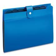 Pendaflex Seven-Pocket Expanding File, 1" Expansion, 7 Sections, Letter Size, Blue (89551BLU)