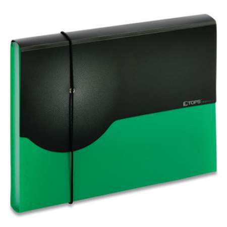 Pendaflex Seven-Pocket Poly Expanding File, 1" Expansion, 7 Sections, Letter Size, Green (86779)
