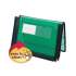 Smead Poly Wallets, 2.25" Expansion, 1 Section, Letter Size, Translucent Green (71951)